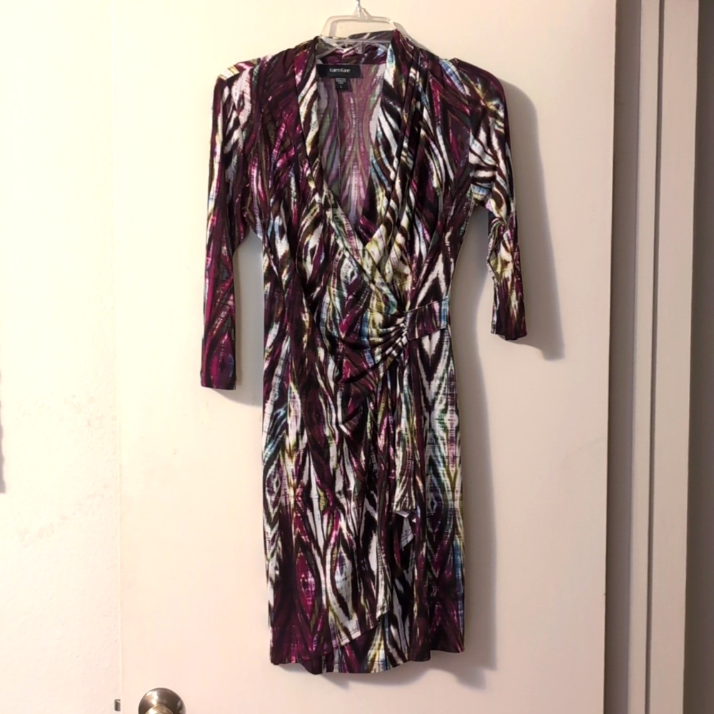 Karen Kane Faux Wrap Dress
